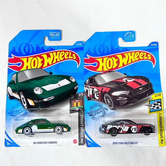 Hot Wheels Carded Lot Of 10 Hot Rod Various DOS UNO Years Toy Cars New (Z) - Picture 4 of 6